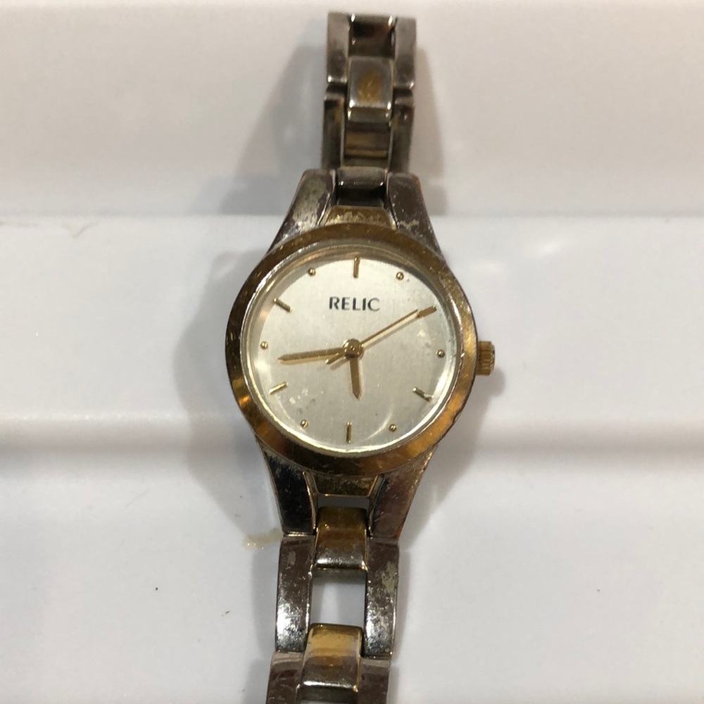 Women’s Relic Two Toned Ladies Bracelet Watch